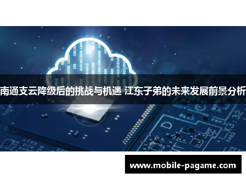 南通支云降级后的挑战与机遇 江东子弟的未来发展前景分析